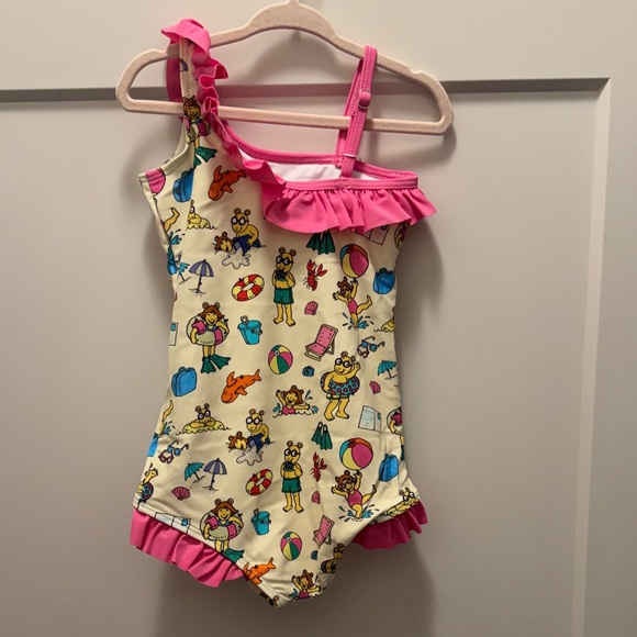 🆕 Adorable Emerson Arthur Family Vacation Swimsuit. 4t/5t. NWT!💥 - Picture 2 of 5